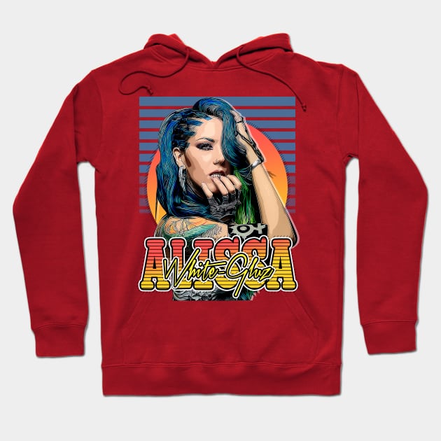 Retro Allisa White-Gluz // style Flyer Vintage Hoodie by Now and Forever